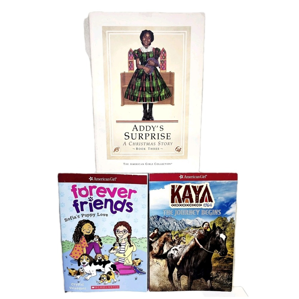 The American Girl Historical Dolls Collection Series Lot Of 3 Books